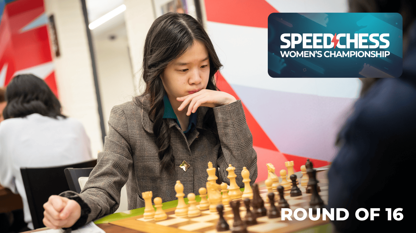 爱丽丝·李参加2026女子速度棋冠军赛16强战的原文主图